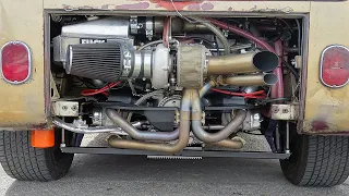 BEST VW BUS DRAG RACING COMPILATION VIDEO 