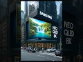 Samsung Neo QLED 8K | Hyper-Realistic Billboard Magic
