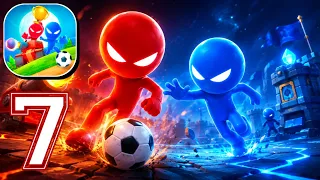 Stickman Party - Gameplay Walkthrough Part 7 - NEW MINI GAMES & MULTIPLAYER BATTLES (iOS, Android)