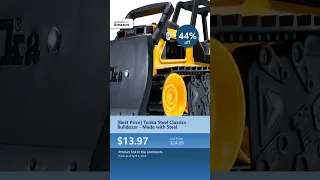 Best Price Tonka Steel Classics Bulldozer - Made with Steel