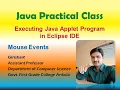 Java Applet for Mouse Events