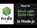 How to Work with JSON Files in Node js Read Write and Update JSON Data Step-by-Step