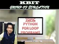 Python For Loop Program To Print Table Program To Print Triangle using star pattern by Nishant Sir
