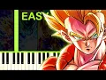 Download Lagu DRAGON BALL LEGENDS THEME - EASY Piano Tutorial