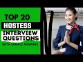 Hostess Interview Questions and Answers for 2026