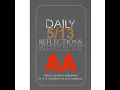 Daily Reflections - May 13