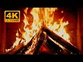 Download Lagu FIREPLACE 4K 🔥 Fireplace video with Burning Logs \u0026 Fire Sounds. Christmas Fireplace