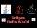 Java Hello world using Eclipse IDE