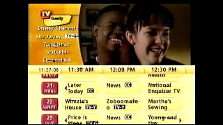 TV Guide Channel Baltimore MD - April 20th 2000