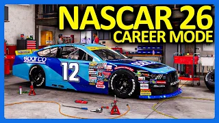 NASCAR 26 Career Mode : Building Our NASCAR Team!! (NASCAR 26 Part 1)