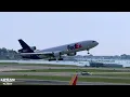 FedEx MD-11F N607FE Taking Off from Runway 22R at Boston Logan to Memphis