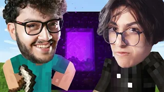 سلسلة ماينكرافت جديدة مع اخوي عيسى