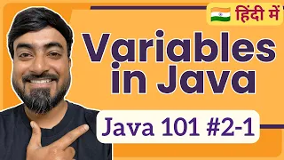 Variables in Java Hindi Java 101 2-1