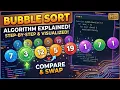 Bubble Sort Algorithm Explained Step-by-Step Visualized