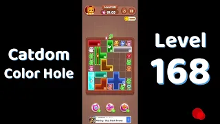 Catdom Color Hole Level 168 Screenshot