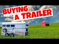 Questions to ask when buying a horse trailer