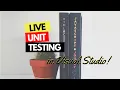 How To use Live Unit Testing in Visual Studio