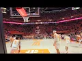 UT Vols Basketball Thompson-Boling Arena Crowd - Tennessee Volunteers vs Texas Longhorns