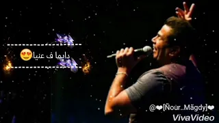 عمرو دياب في حاجه فيك معرفش اي هيا حاله واتس دندنها