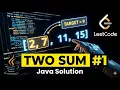 LeetCode Two Sum Problem Java Solution Easy Explanation