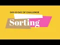 Hacker Rank 30 days of code in C language Day 14 Sorting hackerrank 30 day of code