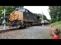 TRAIN TRACKERS - CHASING CSX FREIGHT TRAINS