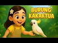 Lagu Burung Kakaktua 🦜 Lagu Anak Edukasi | Azkiya \u0026 Kakatua Putih Ceria di Rumah \u0026 Mini Zoo
