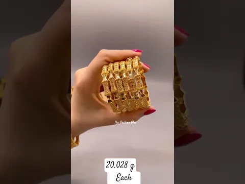 22k Gold Bangle #thefashionplus