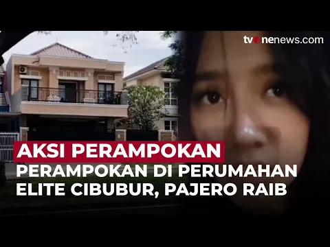 5 Perampok Sekap Korban & Gondol Pajero di Perumahan Elite Kota Wisata Cibubur