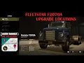 Fleetstar F2070A SNOWRUNNER ALL Upgrade Locations