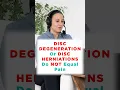 Get Rid of Degenerative Disc Disease
