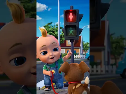 Kids Crossing Safety Rule: Wait for the Green! #safetyrules