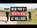 Titleist Pro V1 Pro V1x 21 golf ball - ON COURSE HEAD TO HEAD Golfalot Review