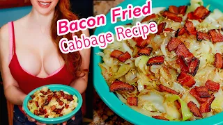 Bacon Fried Cabbage Recipe How to Make Ruby Day Cooking
