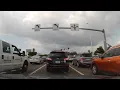 Driving through Holiday Florida