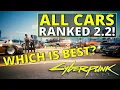 EVERY Vehicle Ranked Worst to Best in Cyberpunk 2077 2 2
