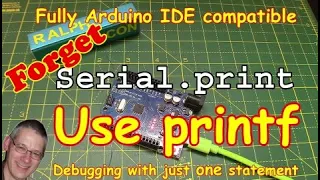 printf for Arduino and ESP32 ESP8266 easy formatted output