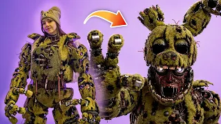I Finished My Animatronic Springtrap Cosplay FNAF