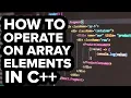 How to show Sum and Average of Array elements in C Easy Tutorial