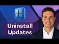 How to Uninstall Latest Updates in Windows 10 11 2026 Guide