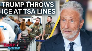 Trump Bulls**ts About Iran Negotiations & Throws ICE Into Airport Chaos Mix | The Daily Show
