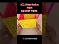 Lagu New Model Speacial Pooja Basket Making Tutorial For Beginners @SaiCraftWorks