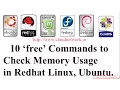 10 free Commands to Check Memory Usage in Redhat Linux Ubuntu