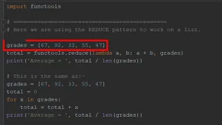 05 Reducing in Python
