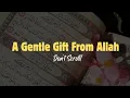Lagu A Gentle Gift From Allah — The Gift You Never Prayed For