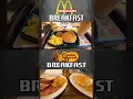 Cracker Barrel vs McDonald s Breakfast