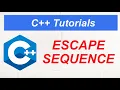 Escape Sequence in C in My Academy