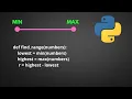5 MATH IN PYTHON CALCULATING RANGE IN PYTHON