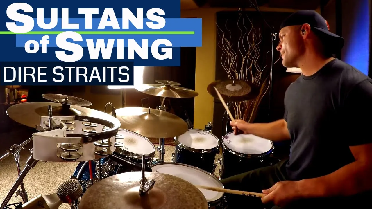 Sultans Of Swing Drum Cover - Dire Straits (🎧High Quality Audio)