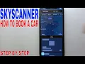 How To Book A Car On Skyscanner